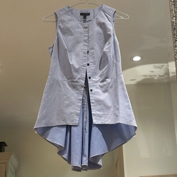 Intermix Blue Top - Picture 1 of 5